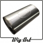 Preview: Universal Stainless Steel Muffler oval shape - Ø 70mm / 2.75", length 420mm